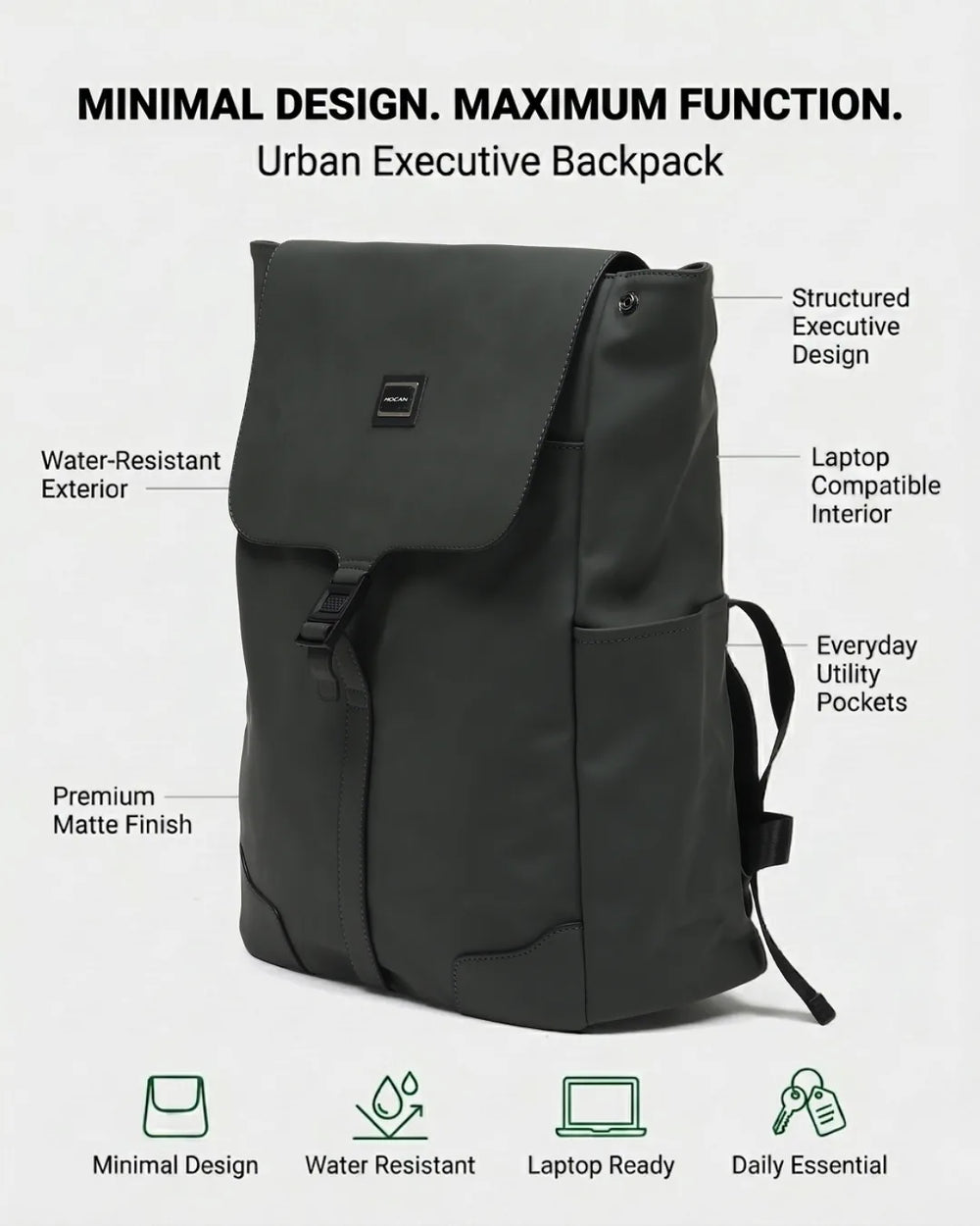 Mocan Sega – Urban Executive Backpack
