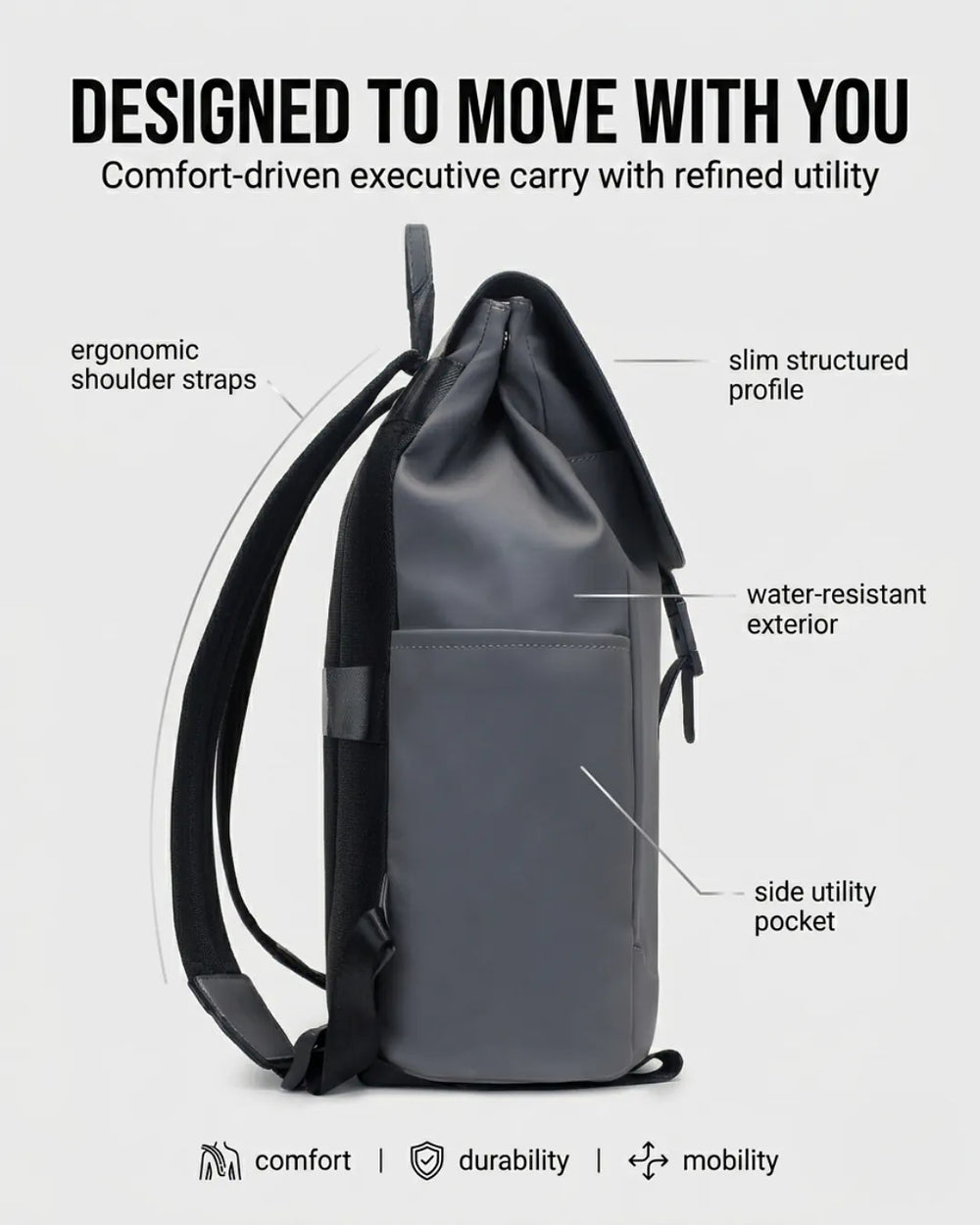 Mocan Transit– Executive Backpack