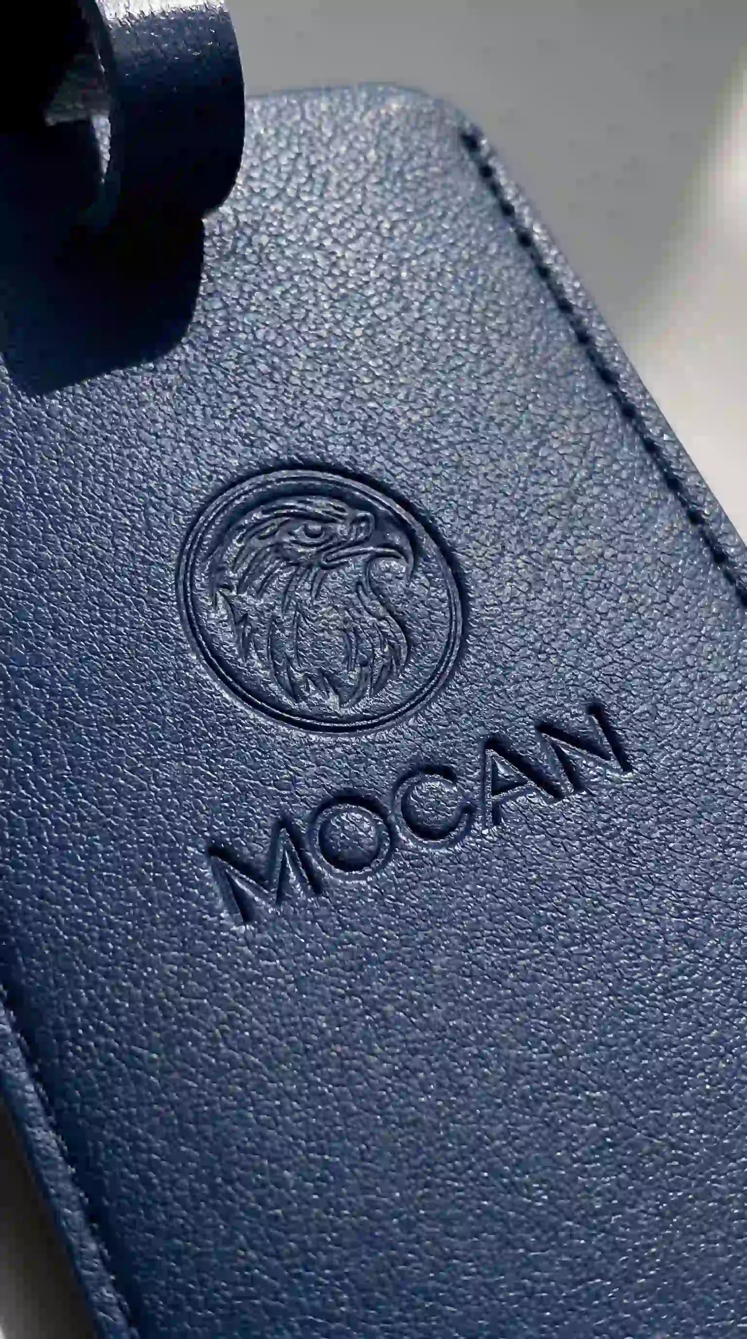 MOCAN navy blue luggage tag