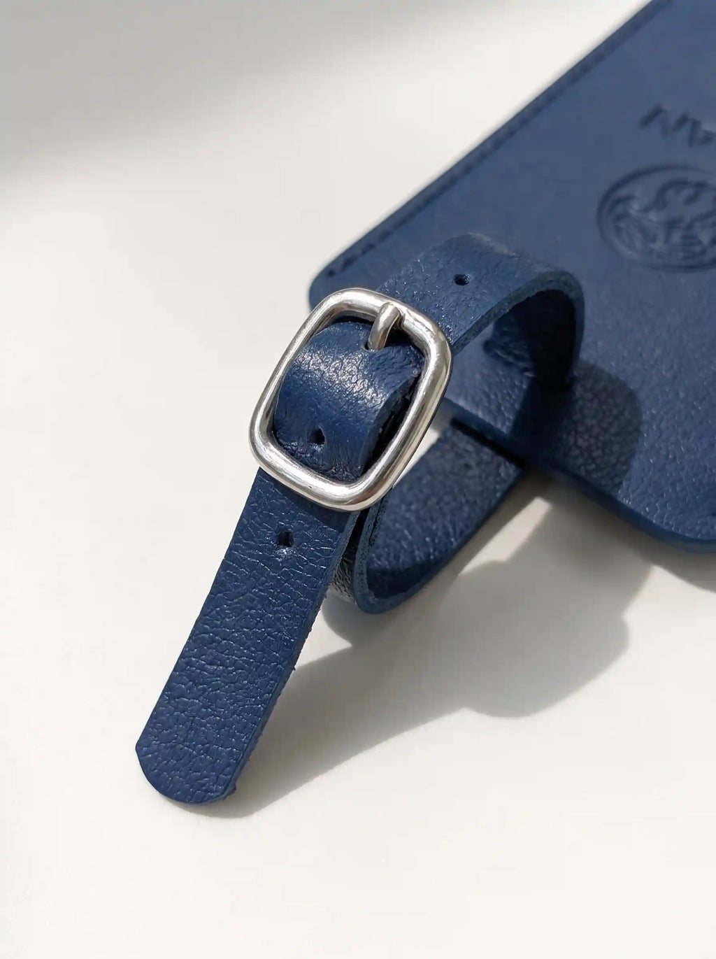 MOCAN navy blue luggage tag