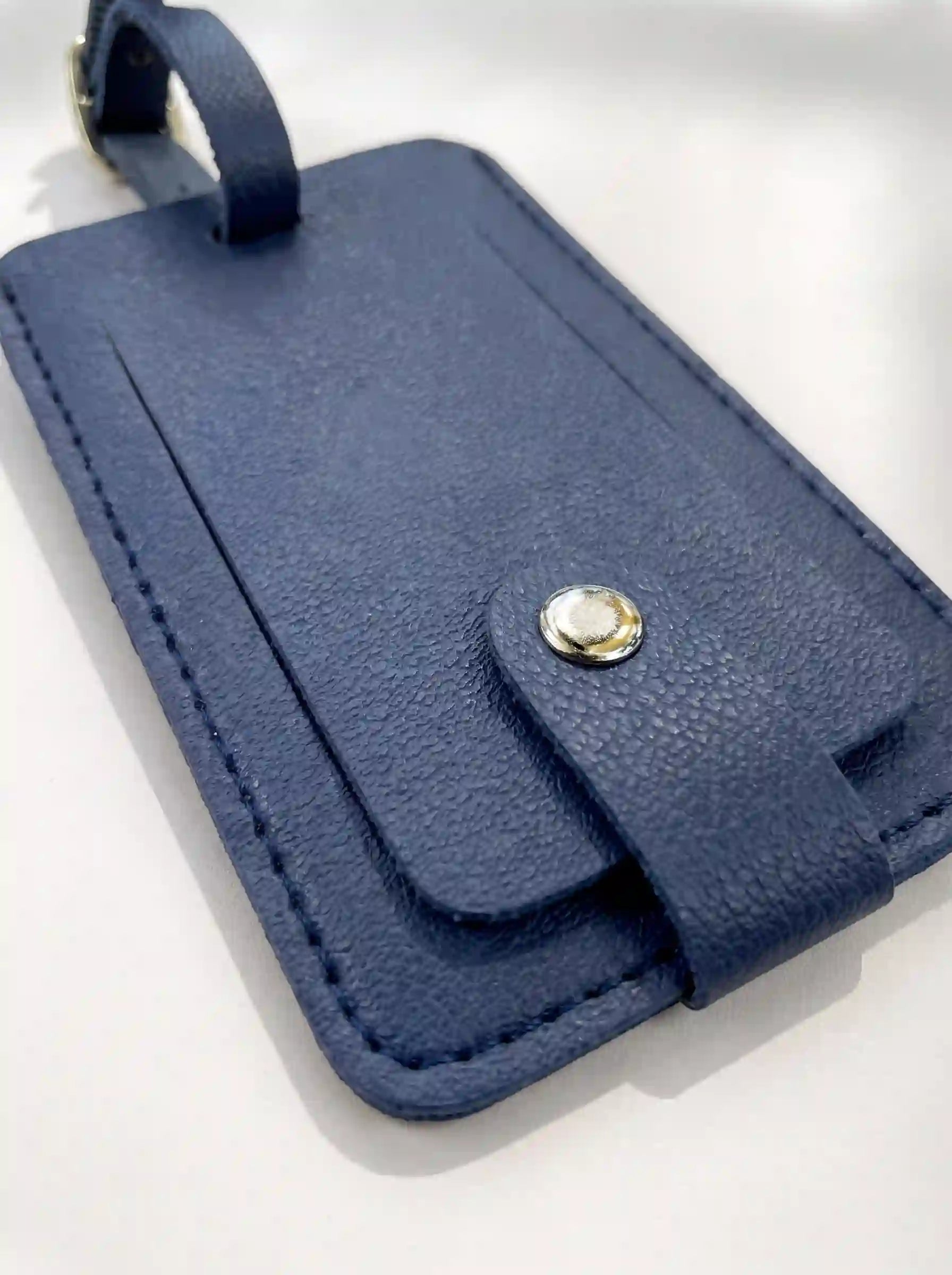 MOCAN navy blue luggage tag