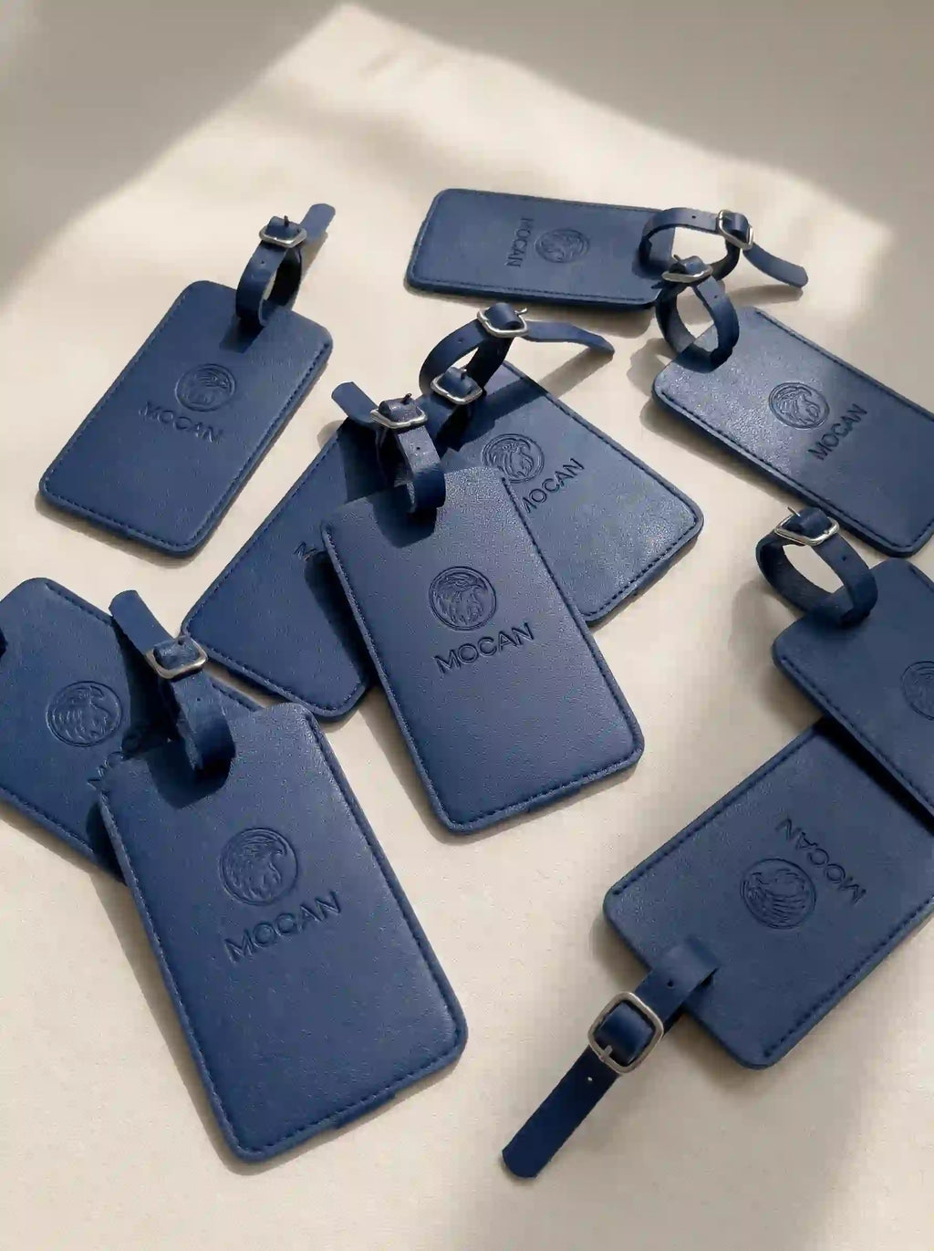MOCAN navy blue luggage tag