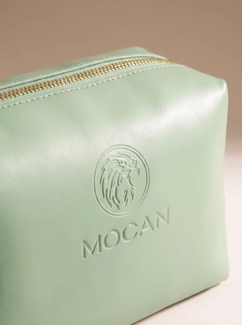 MOCAN mint green travel pouch