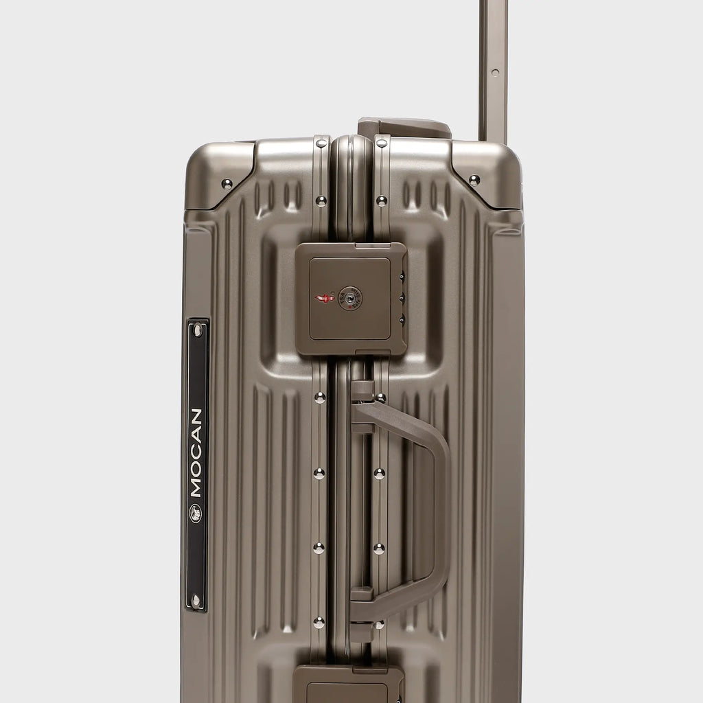 Mocan Luxe Champagne Gold luggage